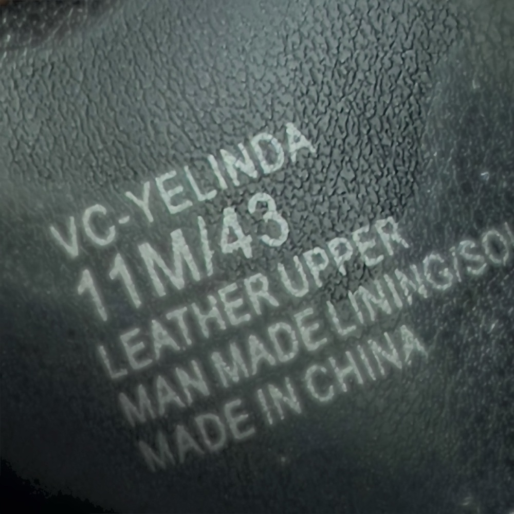 VINCE CAMUTO Black Leather Sandals • Yelinda • Size 11 • Women - Picture 7 of 10